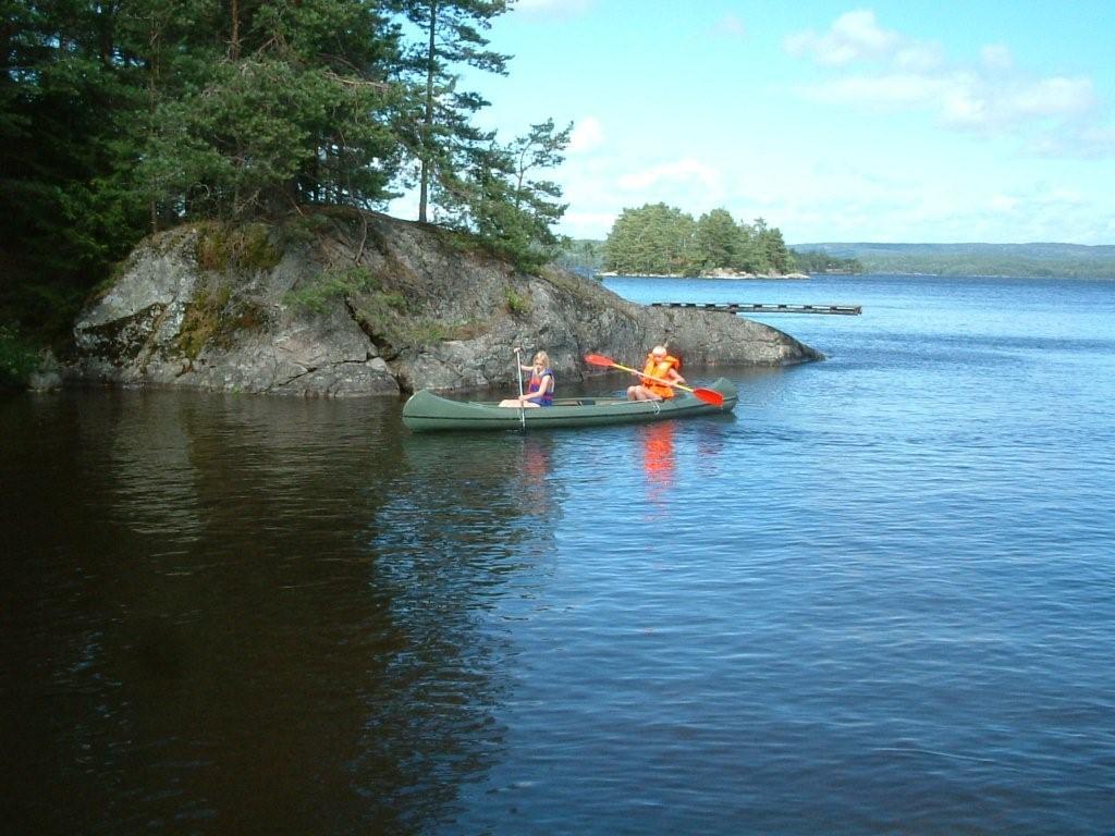 På kanotur